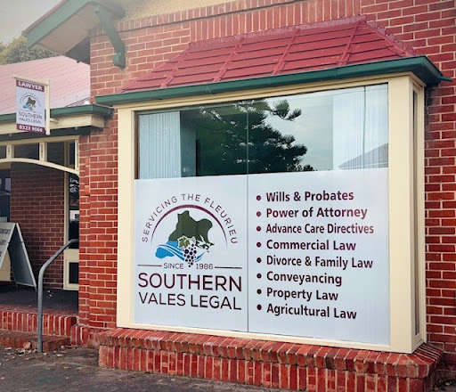 Southern Vales Legal - Your Trusted Lawyers on the Fleurieu